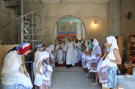 Престольный праздник в храме Преображения Господня в Коммунарке (19 августа 2018)