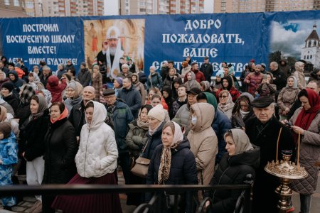 ВЕЛИКОЕ ОСВЯЩЕНИЕ храма Преображения Господня в Коммунарке г. Москвы (2 апреля 2023 года)