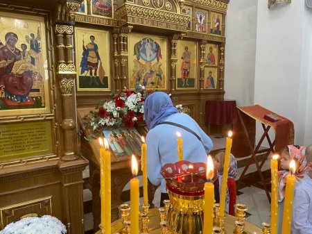 30 апреля 2023 года,  в Неделю 3-ю по Пасхе, день памяти святых Жен-мироносиц,  в храме Преображения Господня состоялось торжественное АРХИЕРЕЙСКОЕ БОГОСЛУЖЕНИЕ